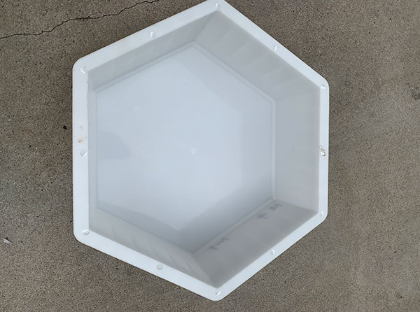 高速公路實(shí)心六角塊模具