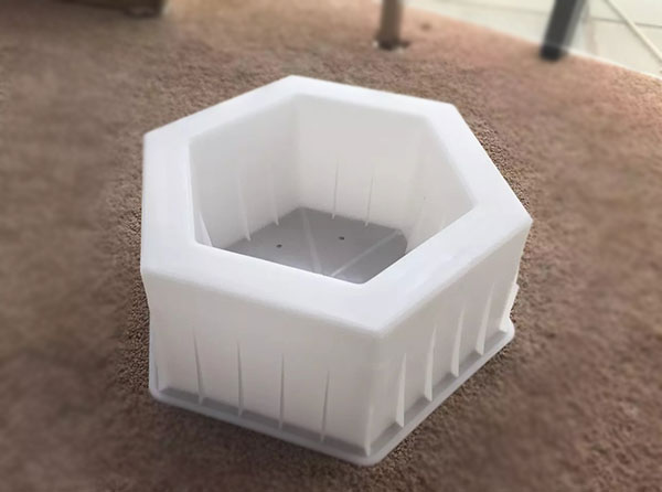 實(shí)心六角護(hù)坡模具